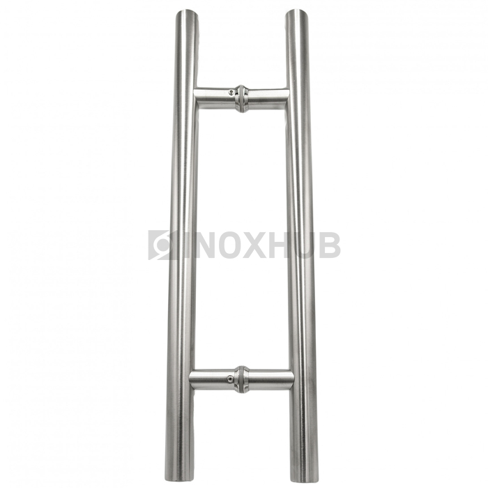 Ручка (633-450 SSS) 25×275×450 мм офисная ручка стекло 8-12 мм нерж. сталь матовая