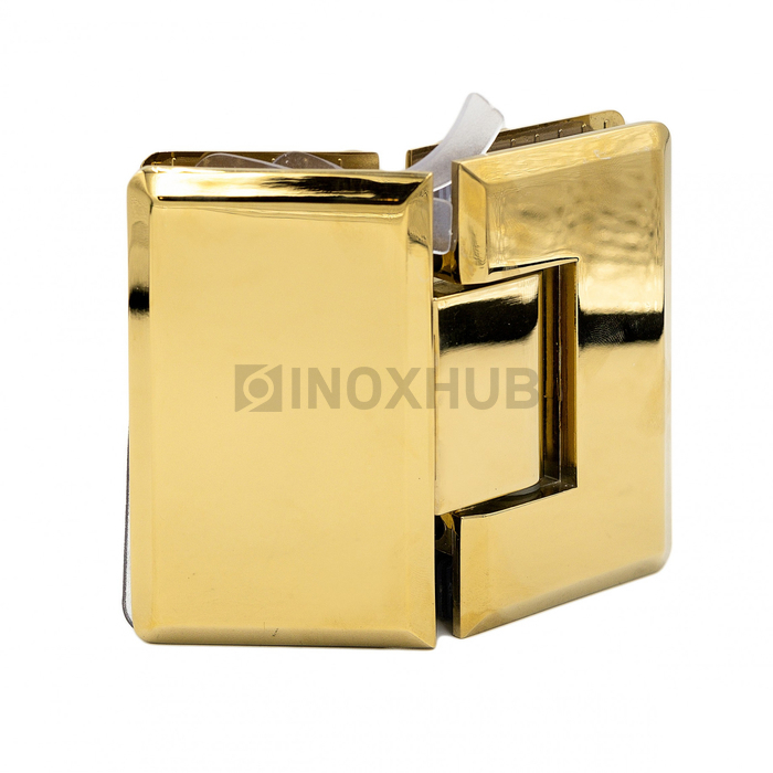 Петля (302 Gold) стекло-стекло 135°  под Золото