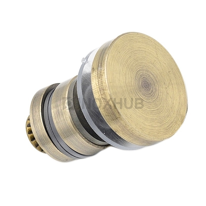 Крепление (449 Bronze) трека 30×10 к стеклу, под Бронзу