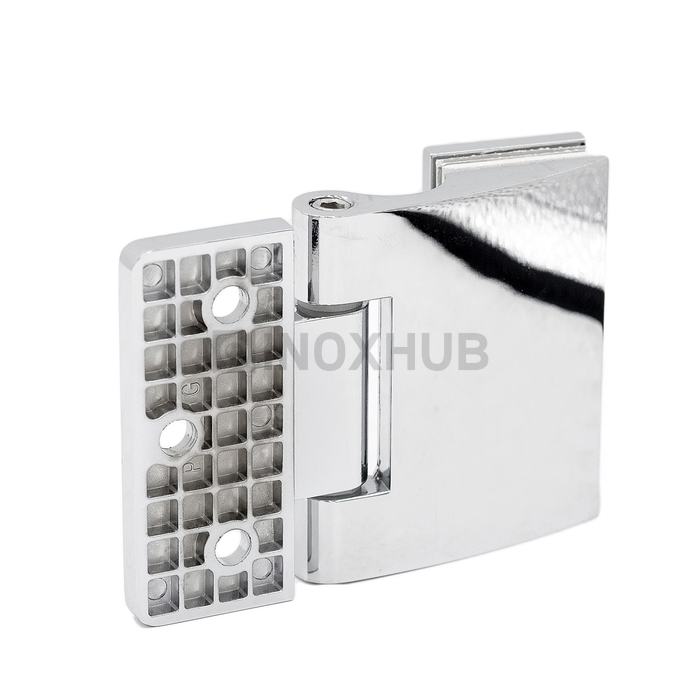 Петля (513 PC) стена-стекло, открывание наружу, полированный хром