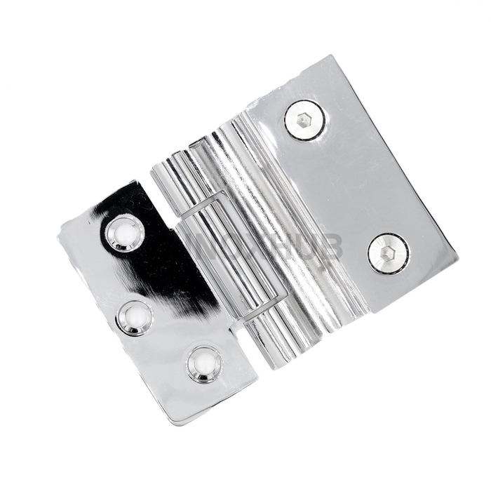 Петля (513 PC) стена-стекло, открывание наружу, полированный хром