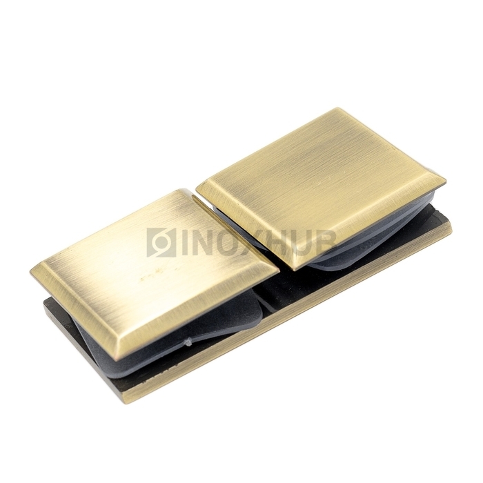 Коннектор (724 Bronze) стекло-стекло 180° под Бронзу