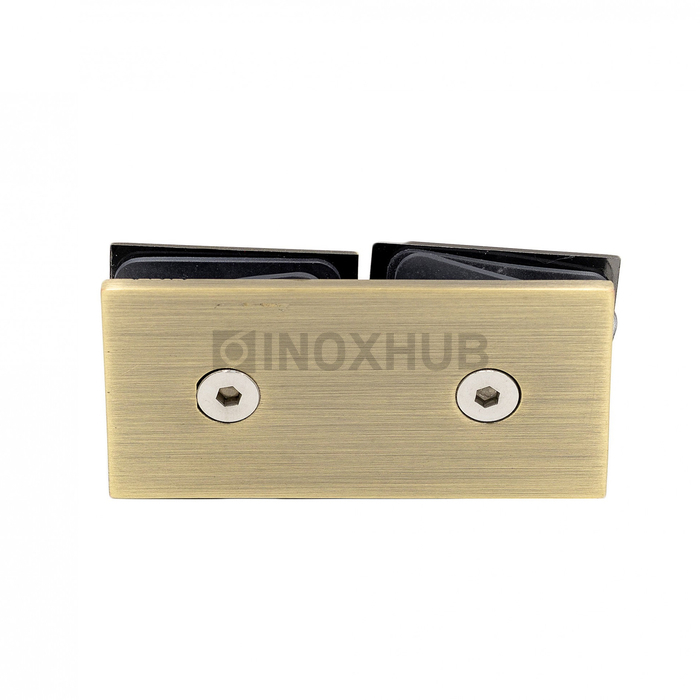 Коннектор (724 Bronze) стекло-стекло 180°, под Бронзу