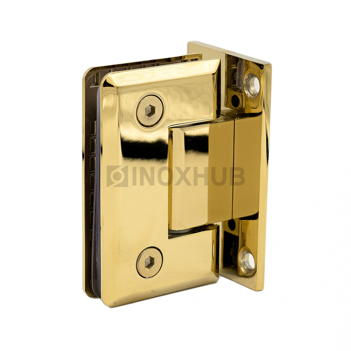 Петля (301 Gold) стена-стекло двустороннее крепление, под Золото