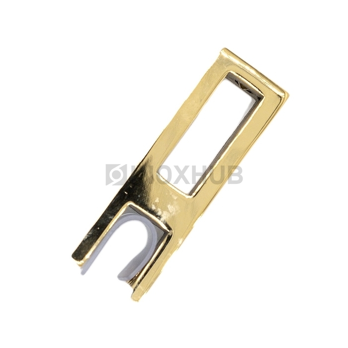 Держатель стекла (345 Gold) вертикальный, штанга 30×10 мм, под Золото