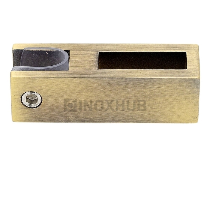 Держатель стекла (345 Bronze) вертикальный, для штанги 30×10 мм, под Бронзу