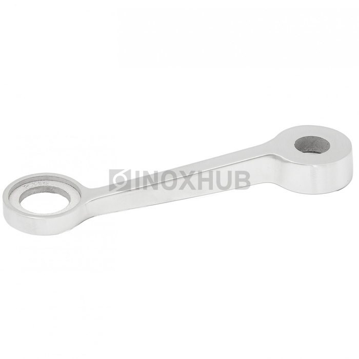 Половина У-образного спайдера, ДЛИННЫЙ, AISI 316, GRIT 320