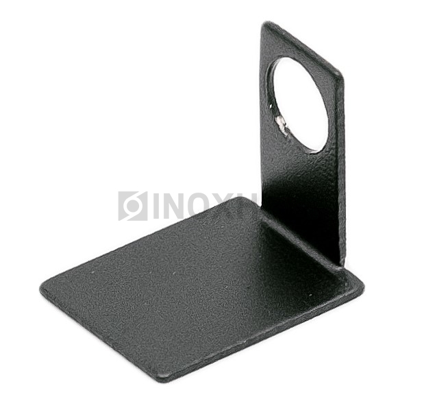 Торцевая заглушка для Профиль п-обр. (756 BLC), 19×13 мм, Черный мат