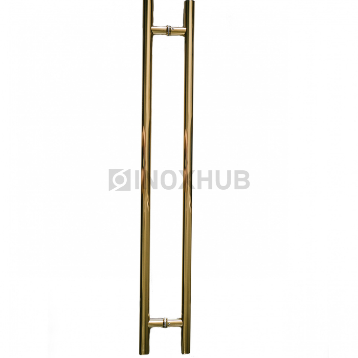 Ручка (633-1000 Gold) 32×825×1000 мм офисная ручка стекло 8-12 мм под Золото