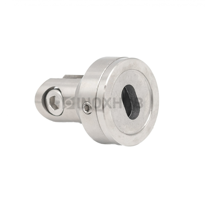 Держатель штанги (547 SSS), AISI 304, нерж. сталь матовая