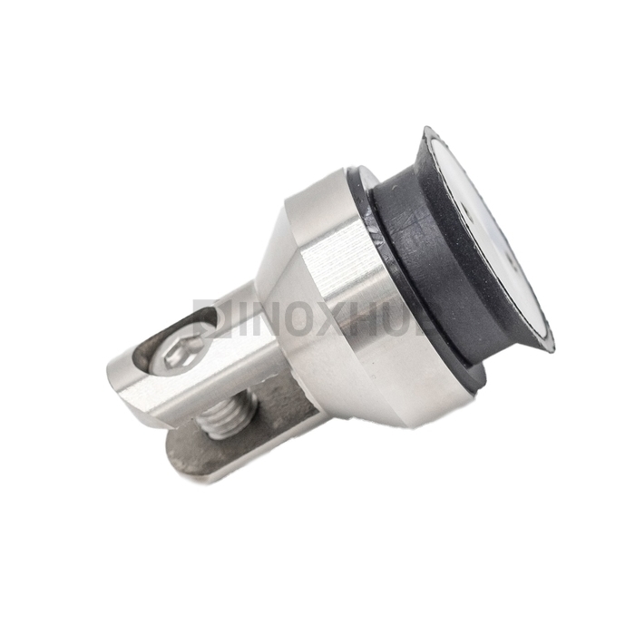 Точечное крепление (545 SSS) стекло-штанга под зенковку, AISI 304, нерж. сталь матовая