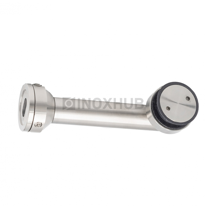 Крепление стекло-стена (205-103 SSS) под зенковку, AISI 304, нерж. сталь матовая