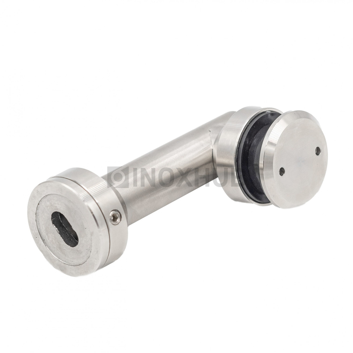 Крепление стекло-стена (205-75а SSS) без зенковки, AISI 304, нерж. сталь матовая