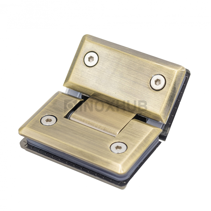 Петля (302 Bronze) стекло-стекло 135°, под Бронзу