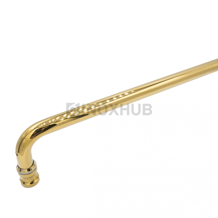 Ручка-полотенцесушитель (621-450 Gold), Ø19 мм м/о 450 мм, под Золото
