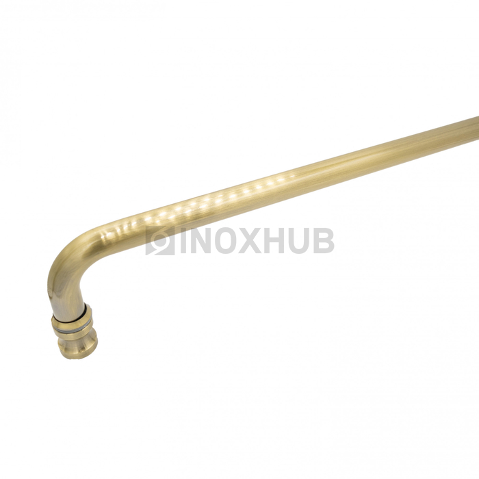 Ручка-полотенцесушитель (621-450 Bronze), Ø19 мм м/о 450 мм, под Бронзу