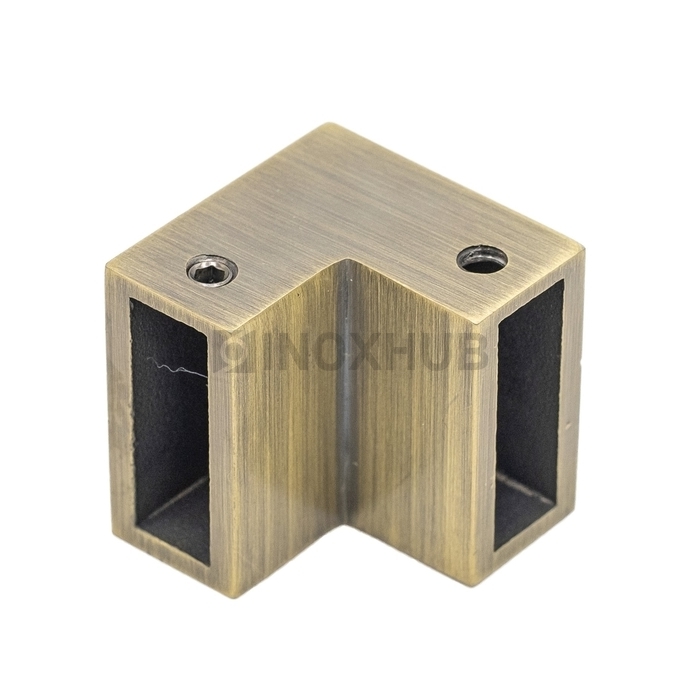 Соединитель штанги 90° (340 Bronze) штанга 30×10 мм под Бронзу