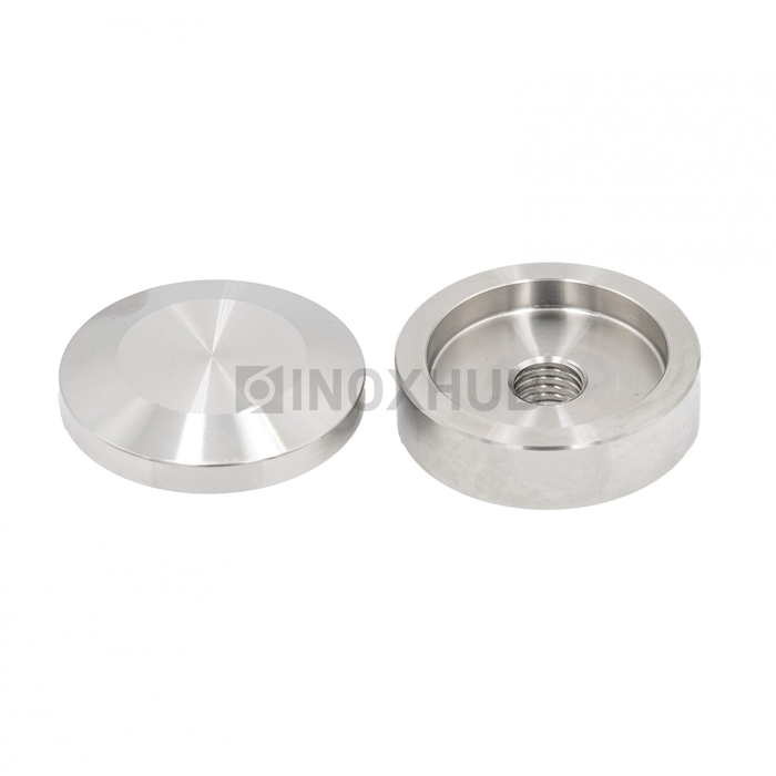 Точечный стеклодержатель, стекло 6.0-30.0 мм, М12, AISI 304, GRIT 320