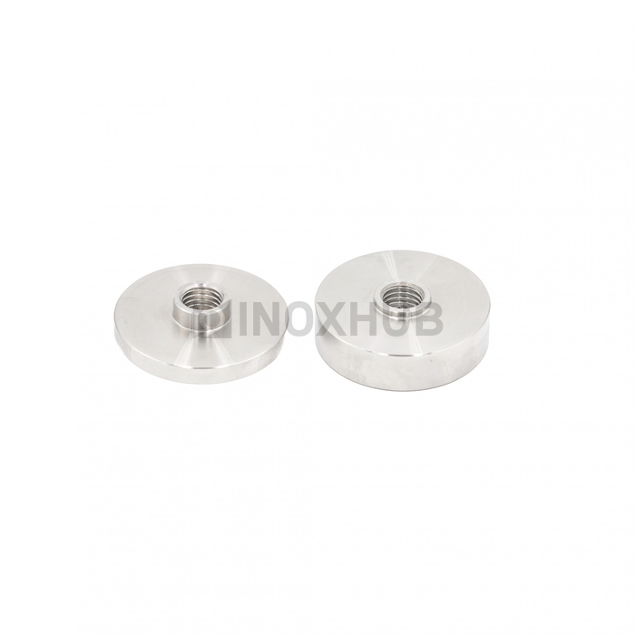 Точечный стеклодержатель, стекло 6.0-30.0 мм, М12, AISI 304, GRIT 320