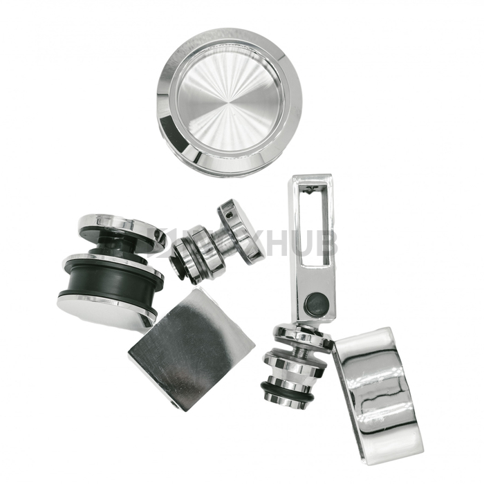 Комплект душевой (400 PSS) раздвижной системы нерж. сталь полированная