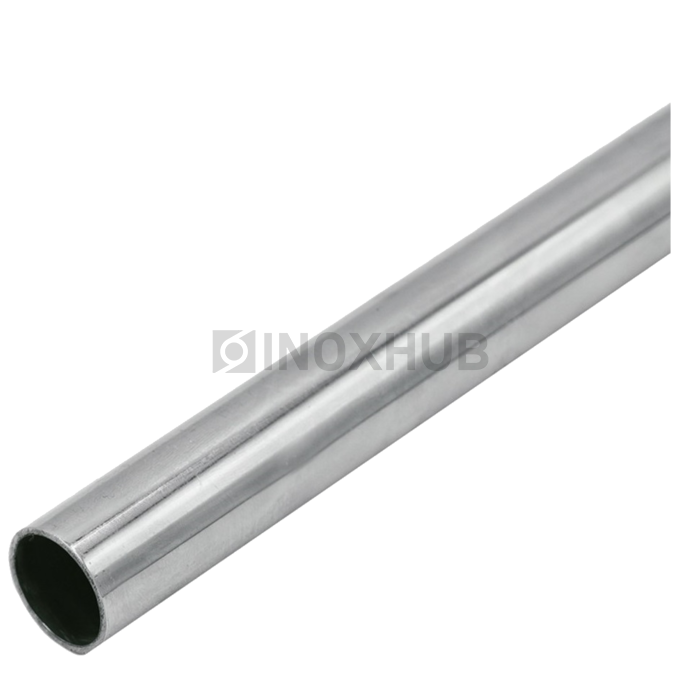 Труба круглая AISI 304 нержавеющая ASTM A554 Ø16.0×1.2×4000 мм GRIT 600