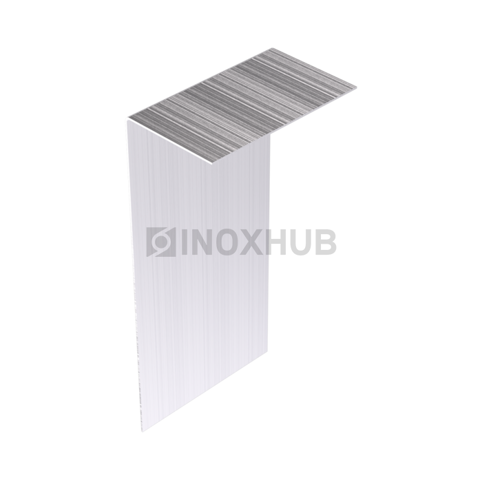 Накладка на профиль 102 на стекло 16.0 мм 30.0х102.0 мм L=2500 мм GRIT 320