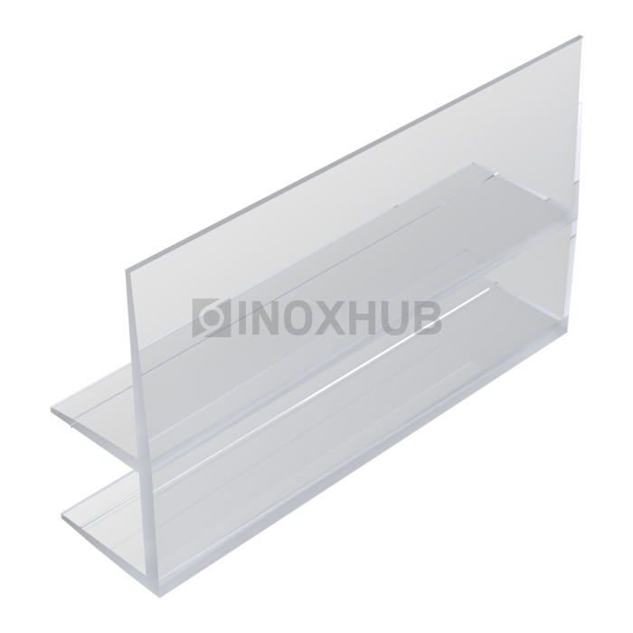 Профиль (214-10) ус 17 мм L=2200 стекло 10.0 мм