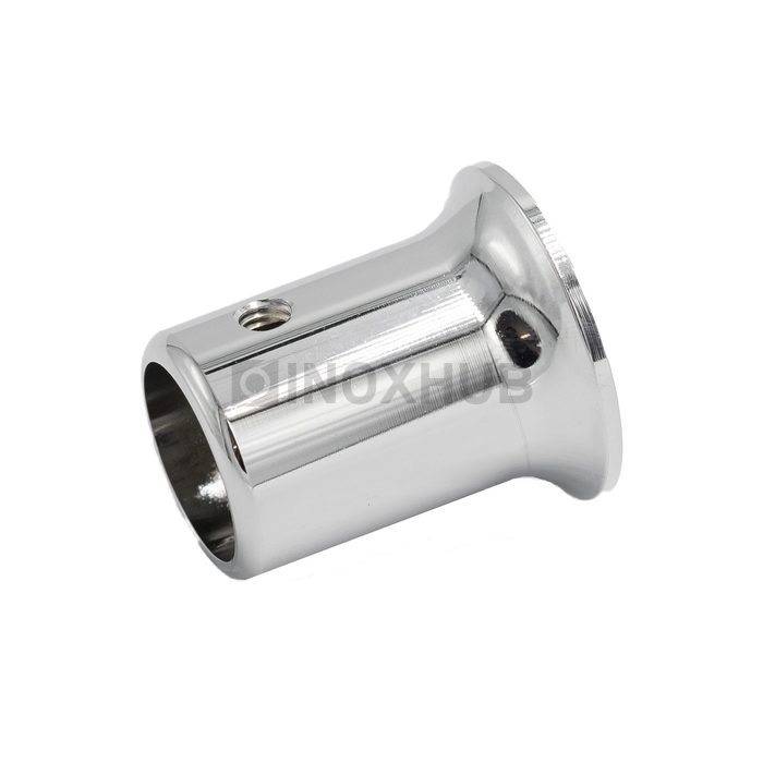 Держатель штанги (907 PC) к стене, штанга Ø19 мм, полированный хром