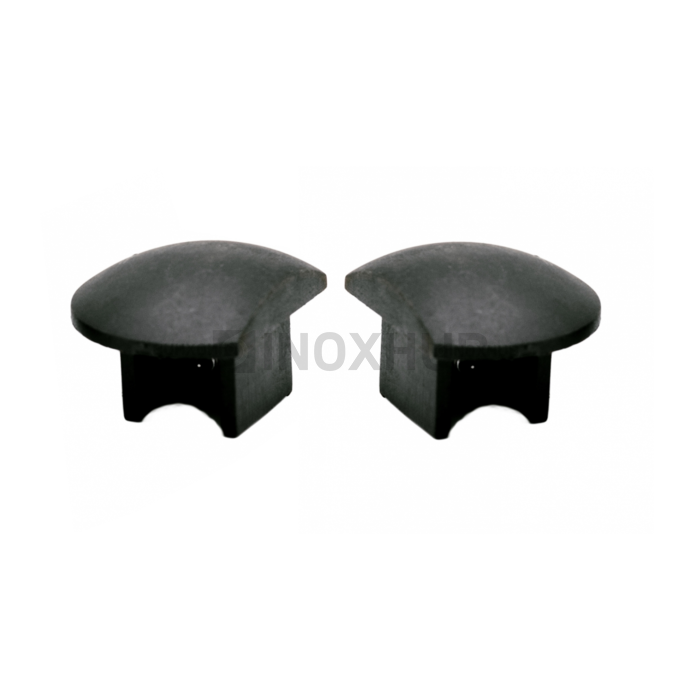 Заглушка (614 aura-L+R) для профиля (левая+правая) черный