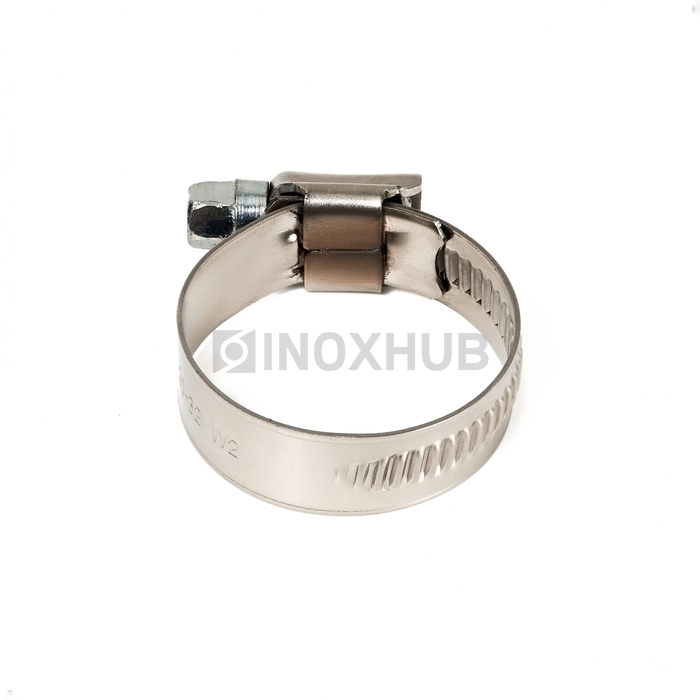 Хомут червячный INOXHUB 100-120/12 W2