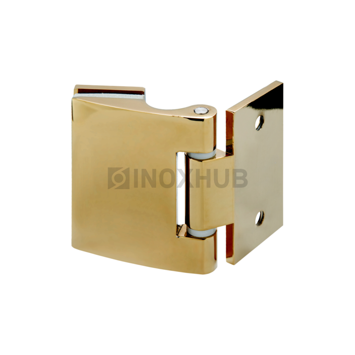 Петля (513 Gold) стена-стекло открывание наружу под Золото