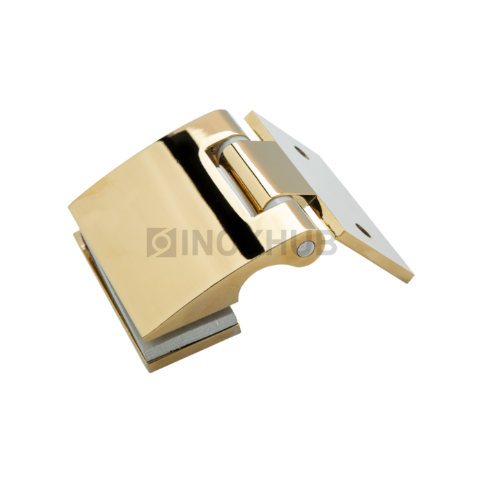 Петля (513 Gold) стена-стекло, открывание наружу, под Золото