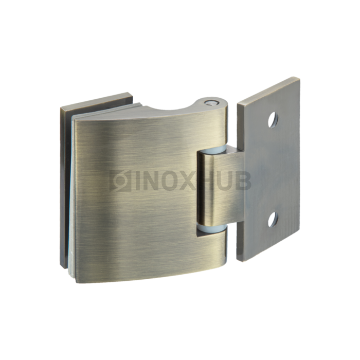 Петля (513 Bronze) стена-стекло открывание наружу под Бронзу