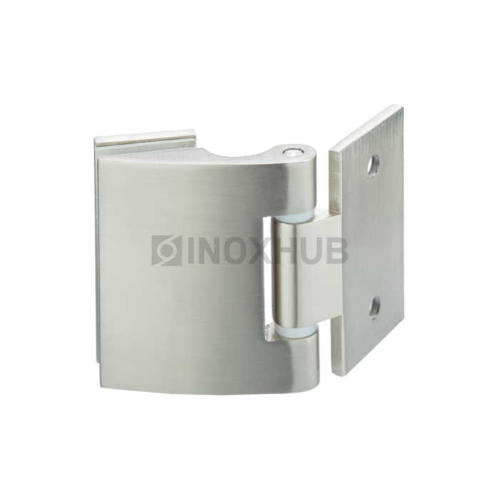 Петля (513 SC) стена-стекло открывание наружу матовый хром