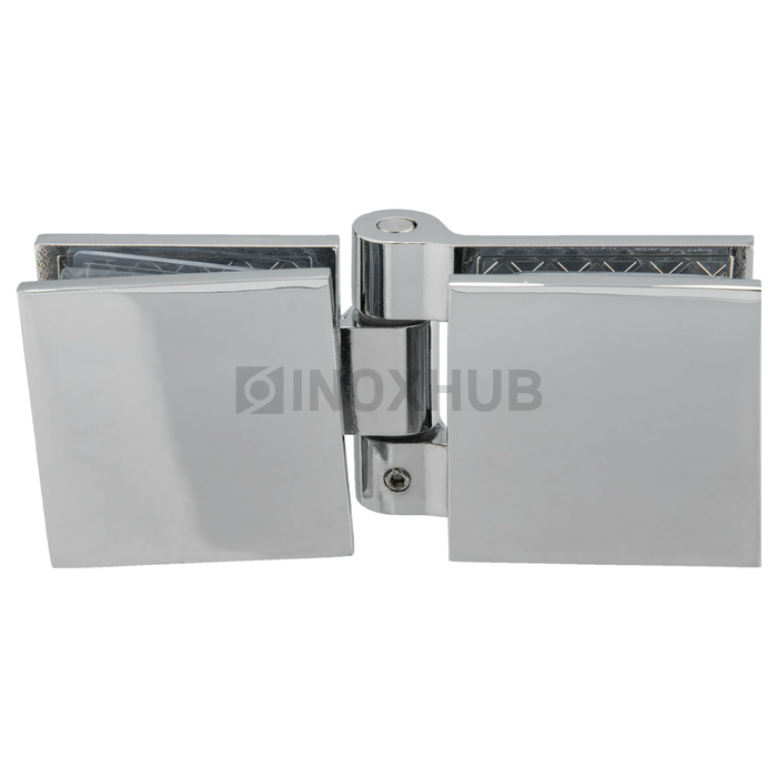 Коннектор (725 reg PC) стекло-стекло регулируемый, полированный хром