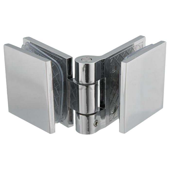 Коннектор (725 reg PC) стекло-стекло регулируемый полированный хром