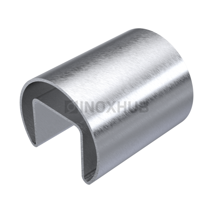 Алюминиевый поручень с пазом