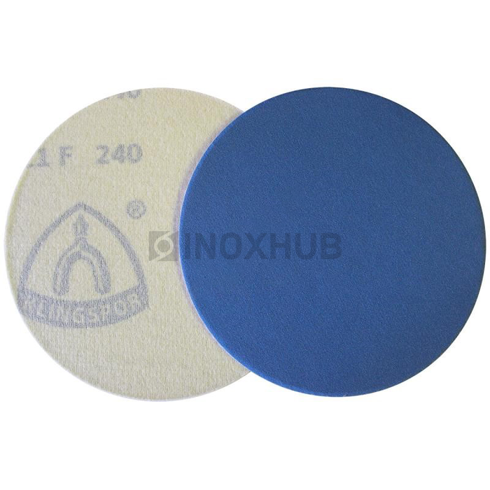 Самозацепляемый шлифовальный круг циркон. Ø125 мм P320 (50 шт. в упаковке)