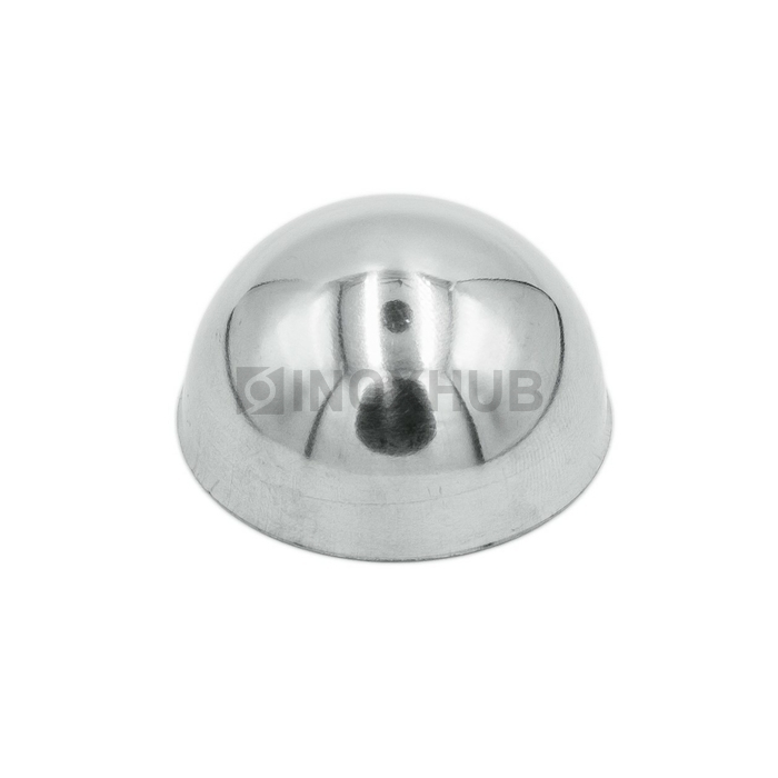 Заглушка сферическая под сварку Ø50.8 мм AISI 304 GRIT 600