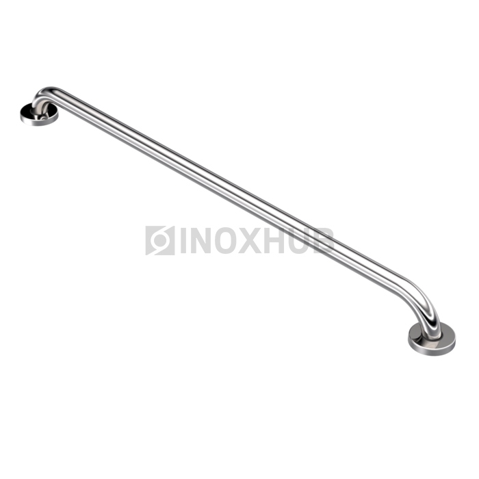 Поручень настенный прямой L=1000 мм Ø32 мм AISI 304 GRIT 600