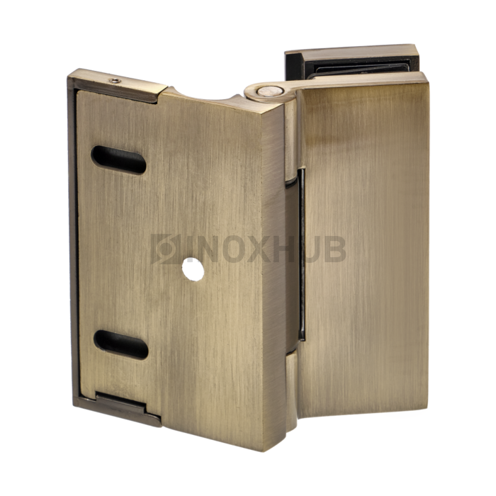 Петля (516 Bronza) стена-стекло открывание наружу под Бронзу