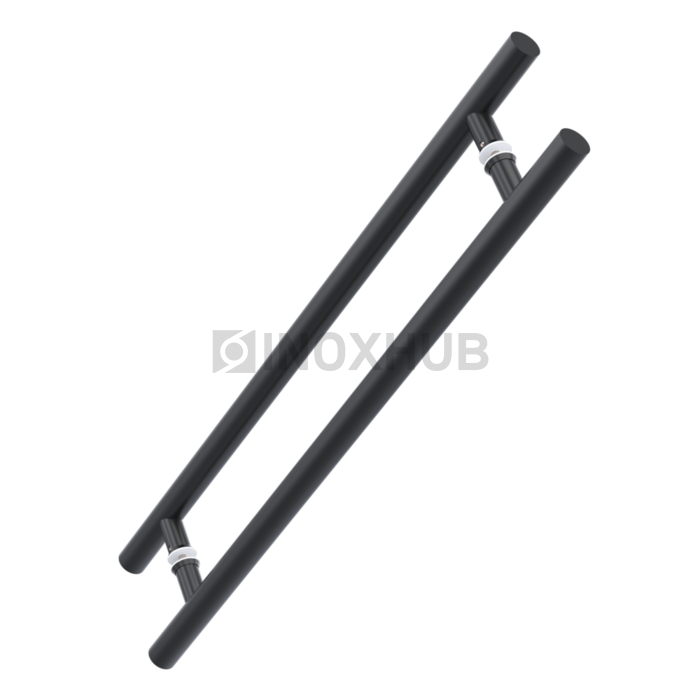 Ручка (633-800 BLC) 32×625×800 мм стекло 8-12 мм Черный мат