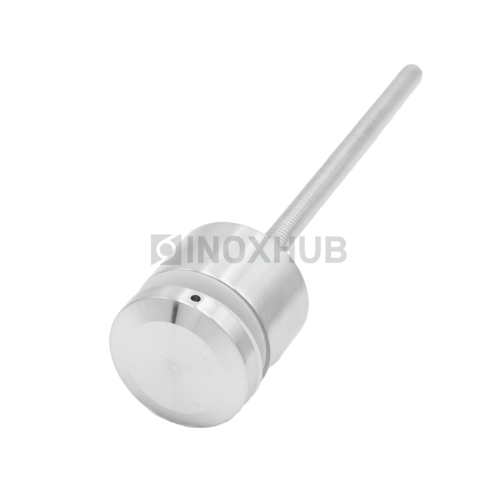 Точечный стеклодержатель удлиненный усиленный стекло 6.0-30.0 мм М10 AISI 304 GRIT 320