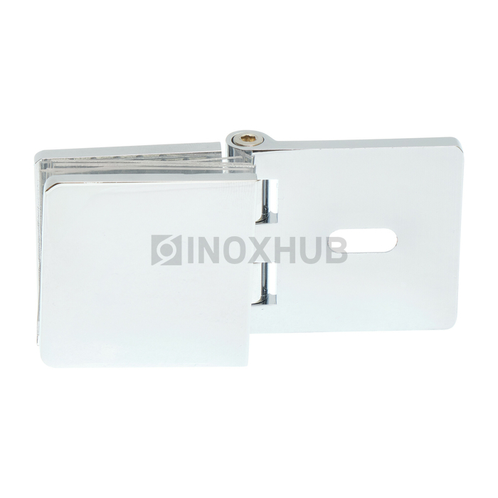 Коннектор (722 reg PSS) стена-стекло регулируемый, латунь, полированный хром