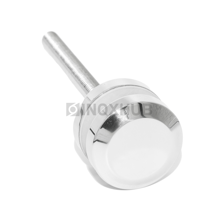 Точечный стеклодержатель стекло 6.0-30.0 мм М12 AISI 304 GRIT 320