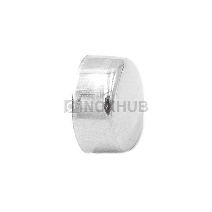 Заглушка внешняя штамп. Ø16.0 мм AISI 316 GRIT 600