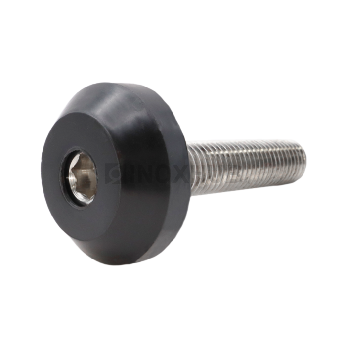 Винт М14 шаг Р=2 длина 80 мм AISI 316 GRIT 320