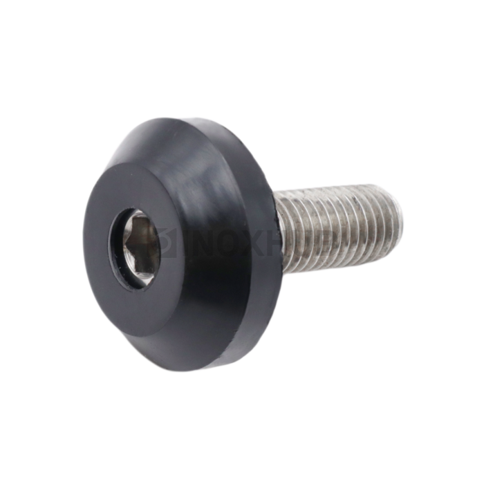 Винт М14 шаг Р=2 длина 50 мм AISI 316 GRIT 320