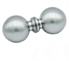 Кноб шар (698 SC) стекло 6.0-12.0 мм матовый хром