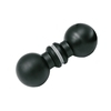Кноб шар (698 BLC) стекло 6.0-12.0 мм Черный мат
